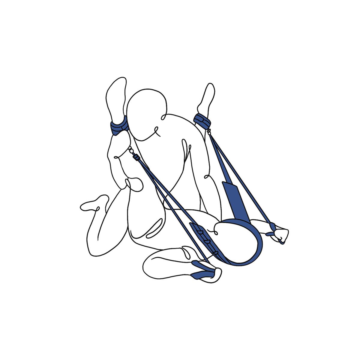 Kit de Bondage Cordage Réglable Sportsheets Pivot